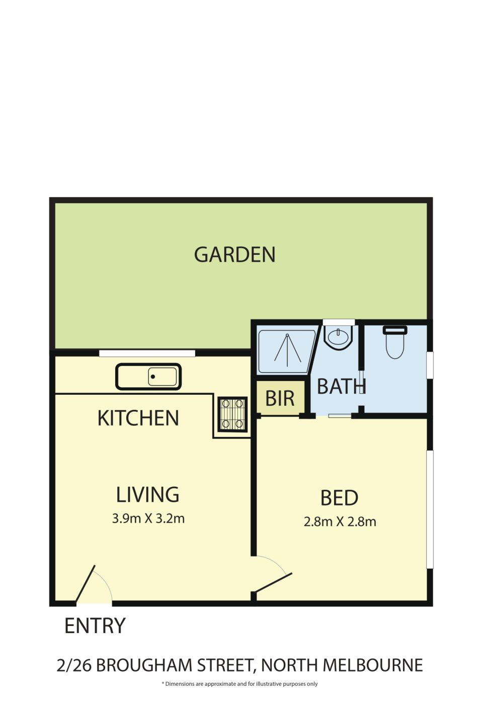 Little Real Estate 1 Bedroom Apartment For Sale 2/26 Brougham…