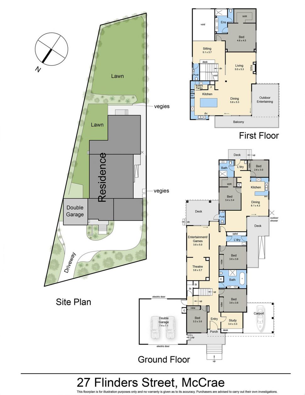 Little Real Estate 6 Bedroom House For Sale 27 Flinders Street…